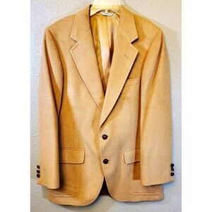 Club Room Men's 100% Camelhair Sportcoat Size 40R